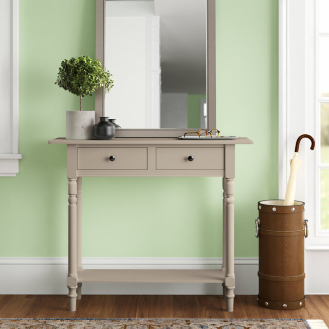 Brookshire 239.22cm Solid Wood Console Table