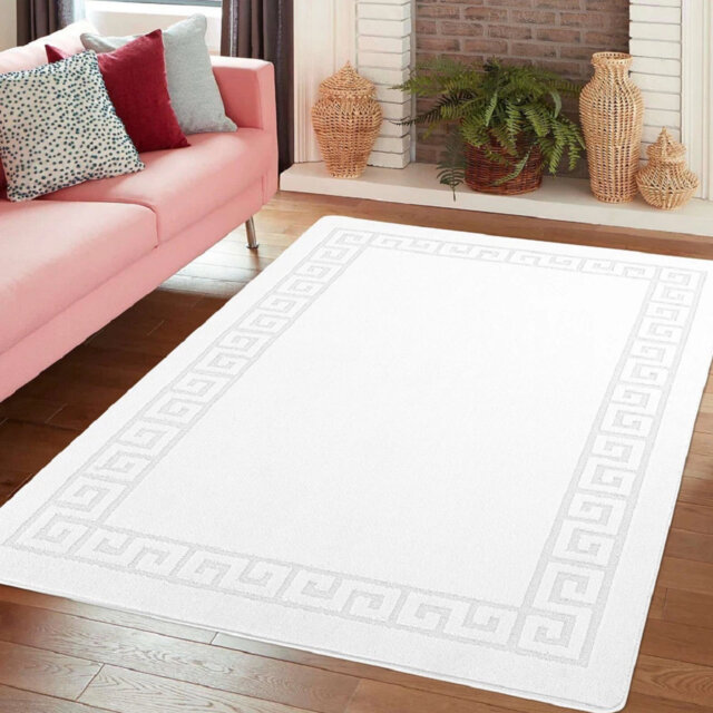 Solid Colour Indoor / Outdoor Area Rug