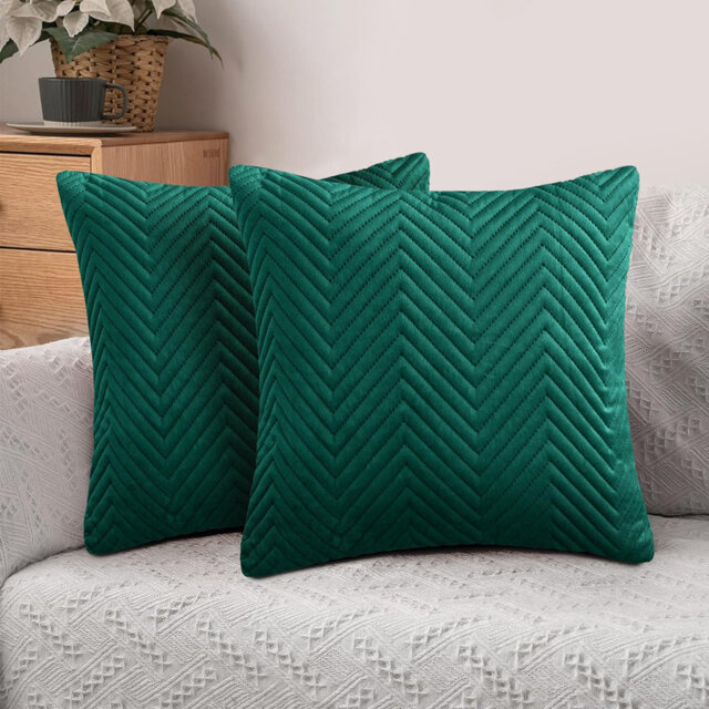 Geometric Grey Cushion