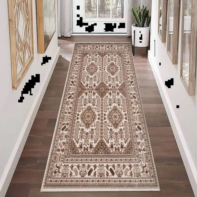 New Stylish Traditional Long Hallway Runner Rug Bedroom Carpet Soft Rugs Kitchen Floor Mat*