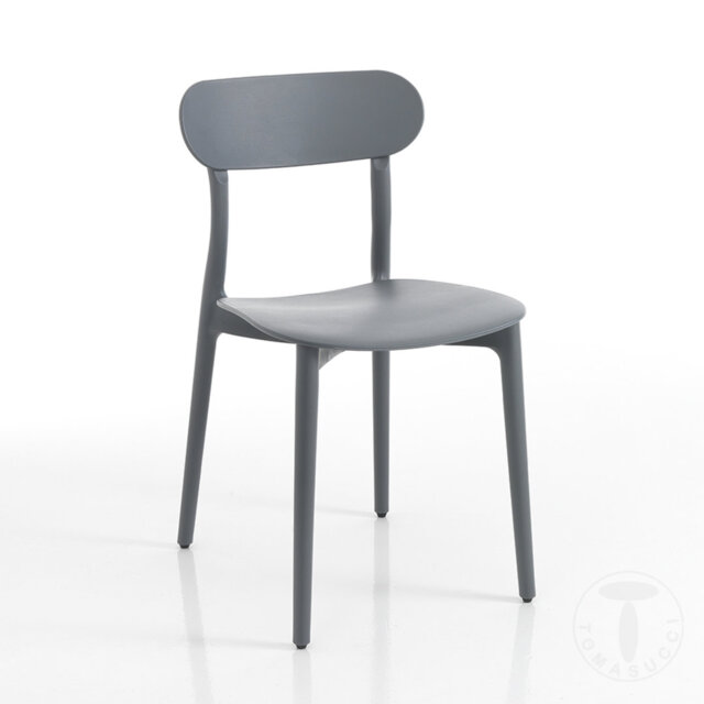 45cm H Ladder Back Side Chair