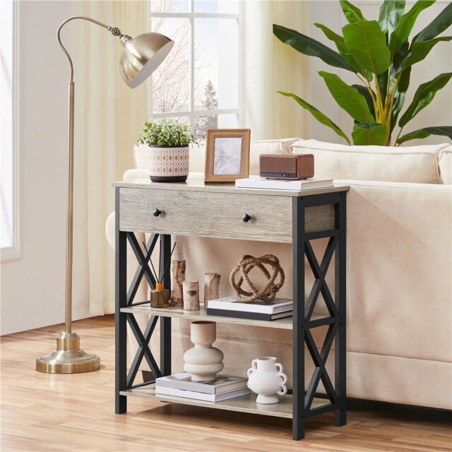 Vintage Wooden Console Table