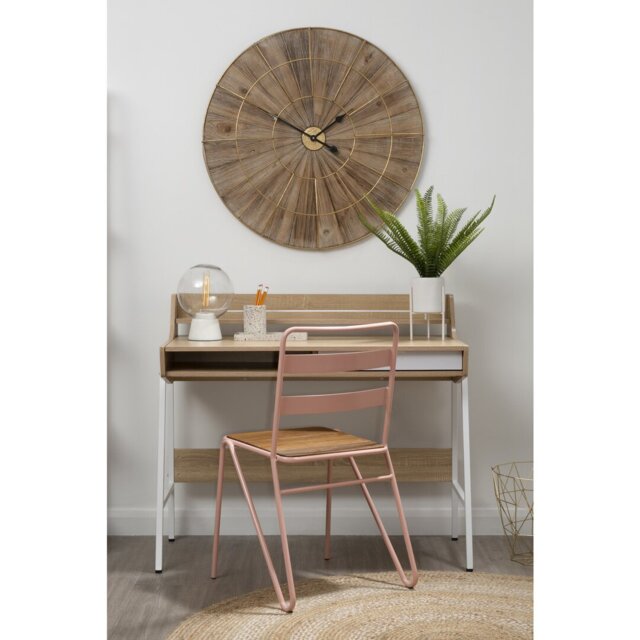Octa Metal Base Writing Desk