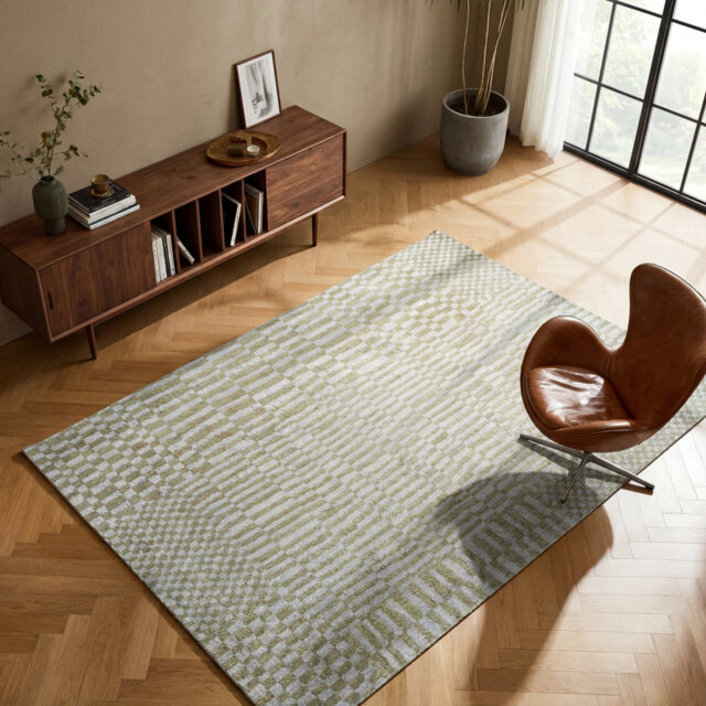 Oriental Recycled P.E.T Jacquard Indoor / Outdoor Area Rug