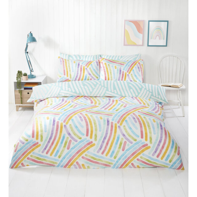 Anayssa Polyester Abstract Bedding with Pillowcases Included
