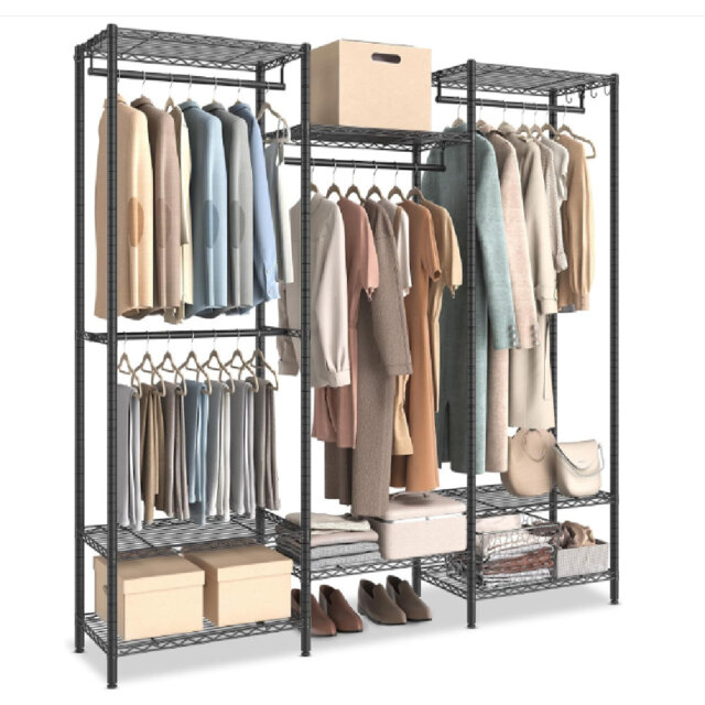 Gretchine 175cm Industrial Pipe Clothing Rack