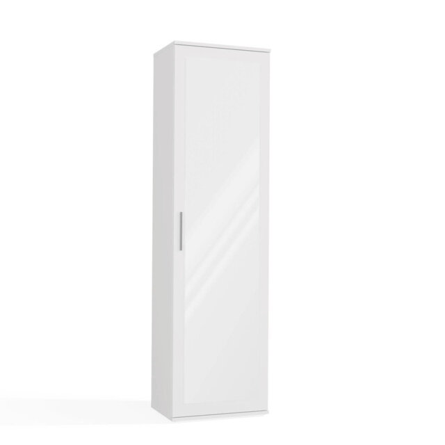 Modern Entryway Hall Tree with Wardrobe, Drawers & Coat Rack â Freestanding Hallway Storage Cabinet for Entryway, Mudroom, Bedroom & Foyer