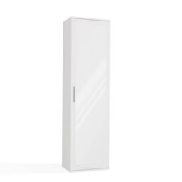Modern Entryway Hall Tree with Wardrobe, Drawers & Coat Rack â Freestanding Hallway Storage Cabinet for Entryway, Mudroom, Bedroom & Foyer