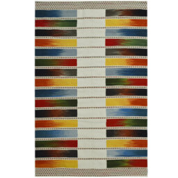 Handmade Kilim Wool Red/Green Rug
