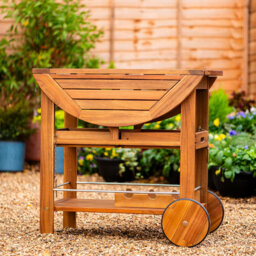 Acacia Bar Cart