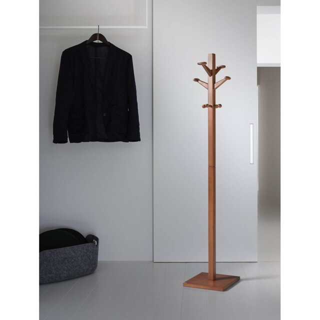 Freestanding 8 - Hook Coat Rack