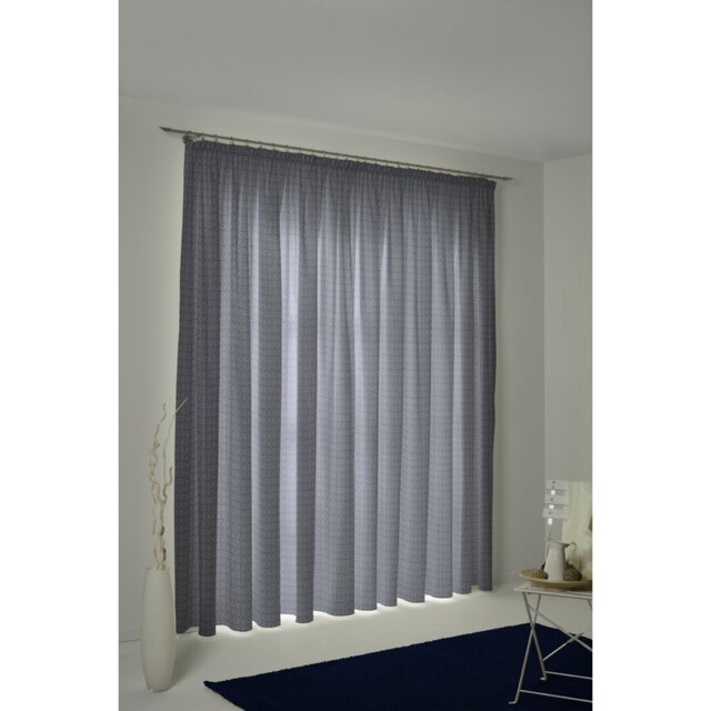 Salguero Pencil Pleat Opaque Curtain