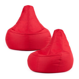 Bean Bag Bazaar Dalton Water-Resistant High Back Recliner Bean Bag