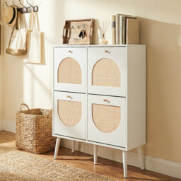 16 Pair Shoe Storage Cabinet