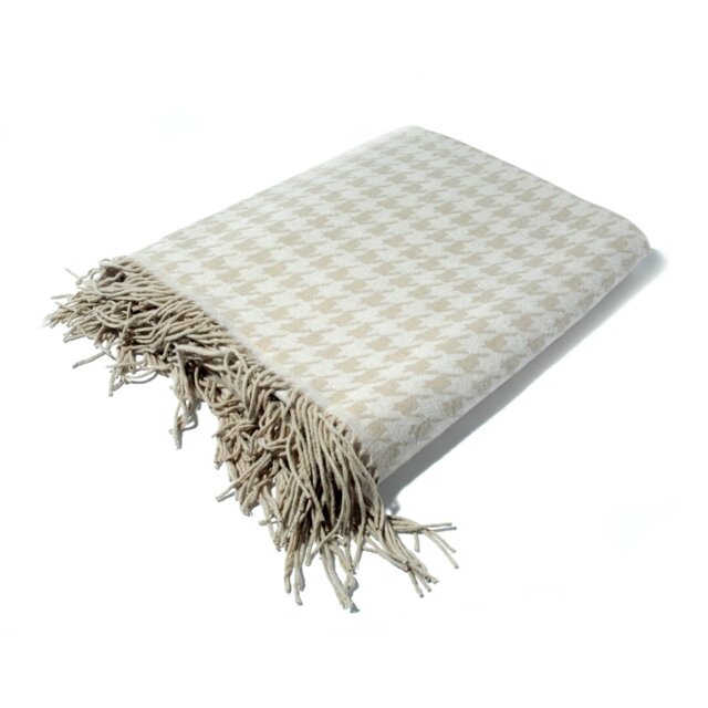 Maisha Cotton Blend Chevron / Zig Zag Bedspread