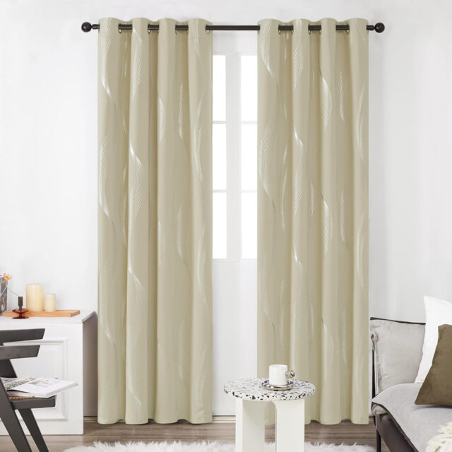 Prewett Super Soft Eyelet Room Darkening Thermal Curtains