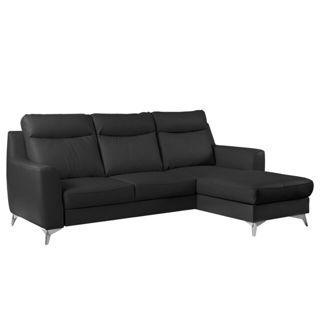 Emmie-Mae Leather Corner Sofabed with Chaise