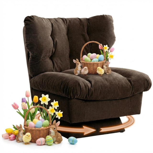 Upholstered Swivel Side Chair