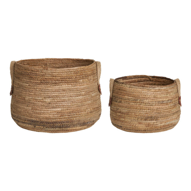 17 Stories Aliyas Banana Leaves Basket