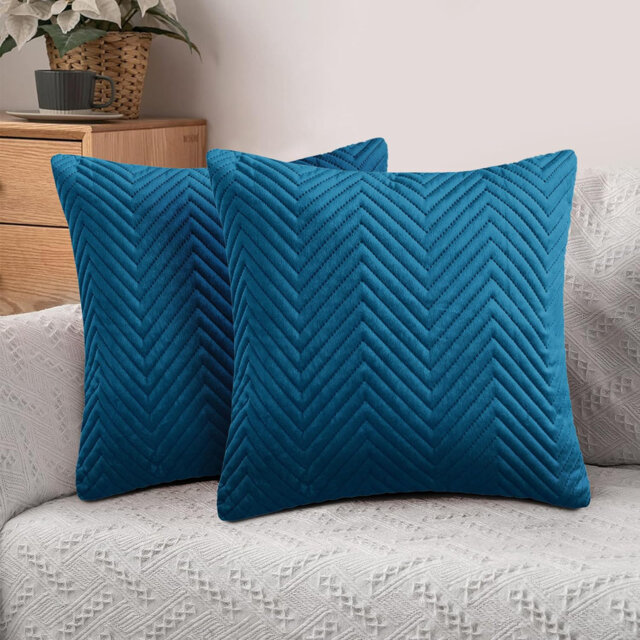 Geometric Grey Cushion