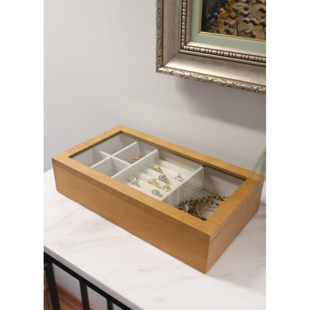 Wood Jewellery Box +