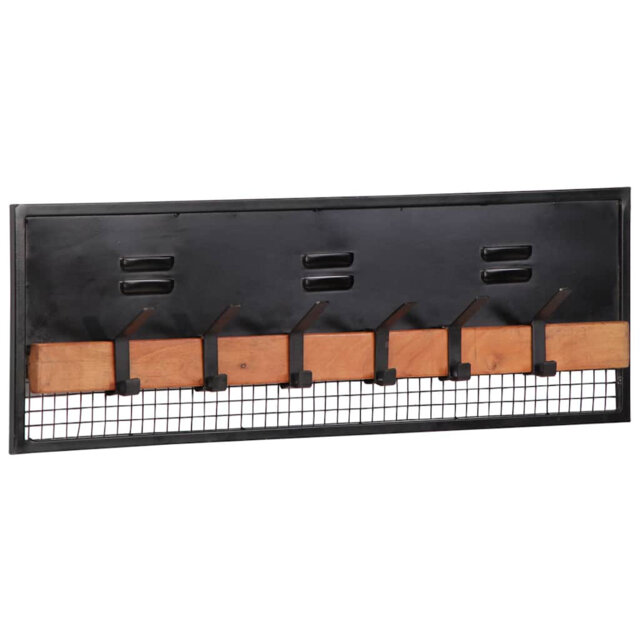 Steel Wall Mounted Coat Rack