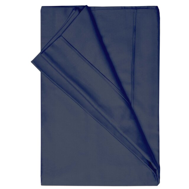 Plain Dye 200 TC Egyptian-Quality Cotton Percale Flat Sheet