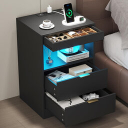 40cm W Particle Board / Chipboard Bedside Table