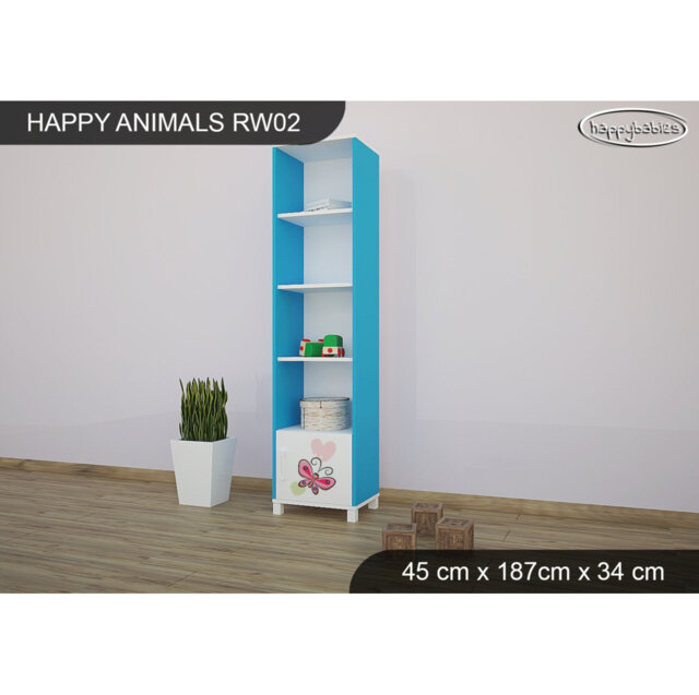 187cm H X 45cm W Cube Unit Kids Bookcase