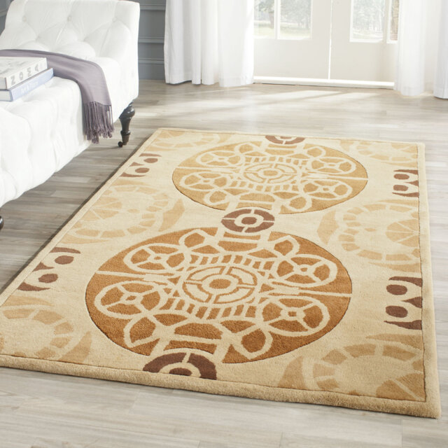 Mclain Oriental Wool Hand Woven Indoor / Outdoor Area Rug