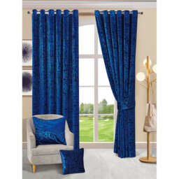 Adelen Velvet Blackout Curtain Pair