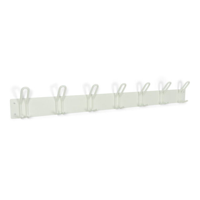 Steel Wall 7 - Hook Wall Mounted Coat Rack