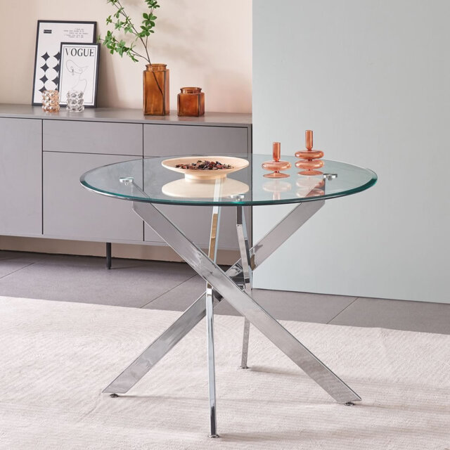 Amara 100cm Round Dining Table