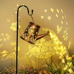 Stainless Steel Solar Powered Iron Pathway Light Pack