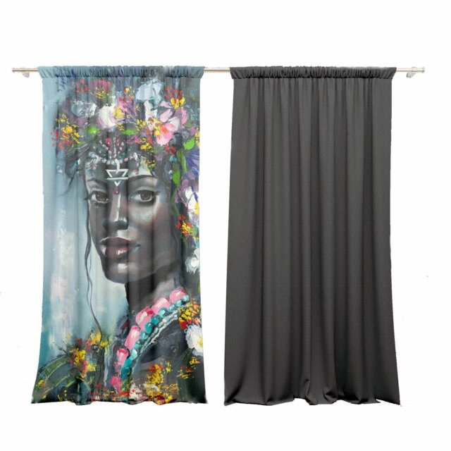 Velvet Blackout Curtain Panel Pair