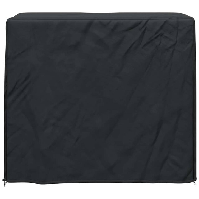 Outdoor Furniture Cover Black 122 X 61 X 106 Cm 420D Fabric
