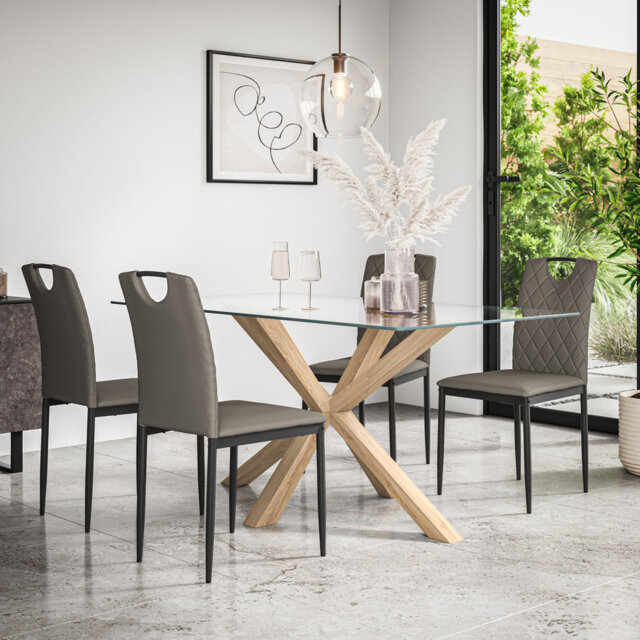 Dawnyell 4 - Person Dining Set