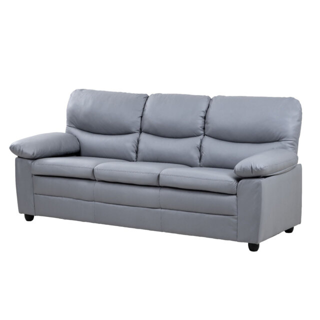 Ladeidre 3 Seater Faux Leather Sofa