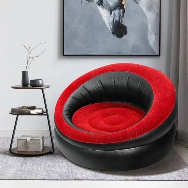 Dantonio Folding Camping Chair Inflatable Gaming Chair Single Sofa Chair Garden Home Couch Seat