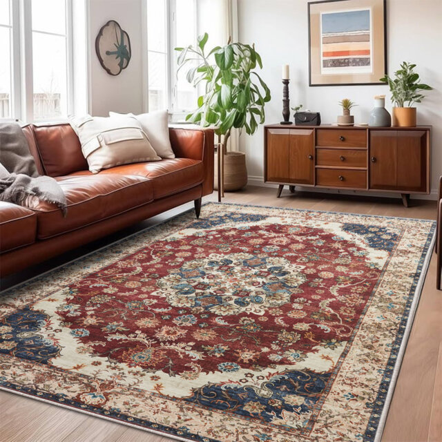 Luxury Cashmere Area Rug – Ultra-Soft, Cozy, Fade-Resistant Floor Decor For Living Room & Bedroom