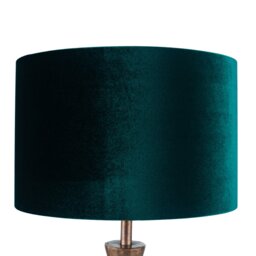 Aimon Velvet Drum Lamp Shade ( Screw On )