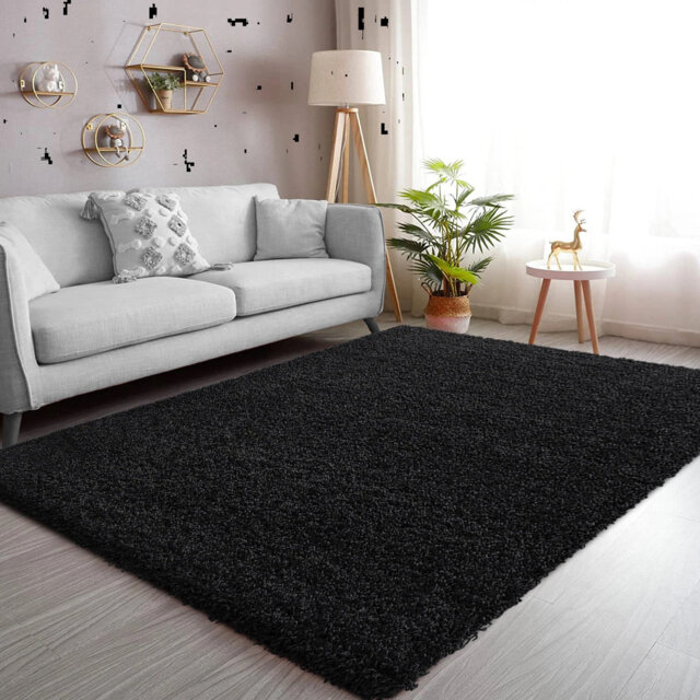New Stylish Thick Shaggy Rugs For Living Room Hallway Runner Fluffy Round Rugs Bedroom Carpet Mat
