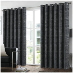 Premium Jacquard Blackout Curtains Pair - Light Blocking Window Drapes Noise Reducing Polyester Panels for Living Room Bedroom Décor
