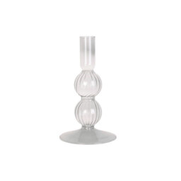 Glass Tabletop Candelabra