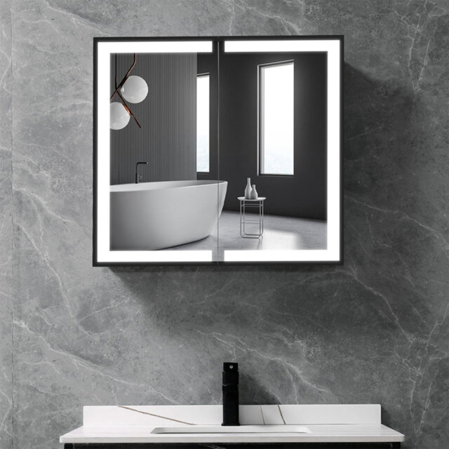 W H Medicine Cabinet Mirror