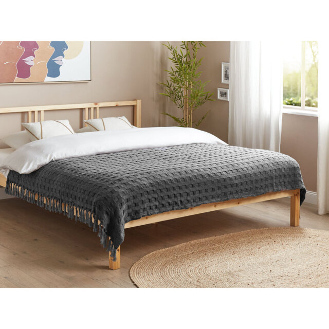 BERE Cotton No Pattern Bedspread