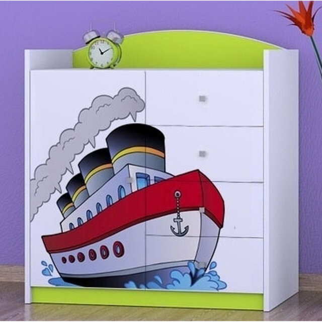 Nishimura Kids 4 - Drawer Combo Dresser