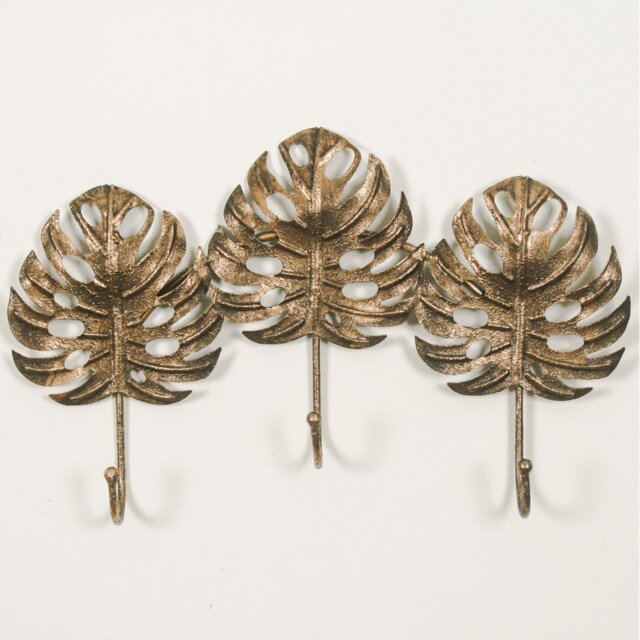 Ingiburgh Iron Wall 3 - Hook Wall Mounted Coat Rack