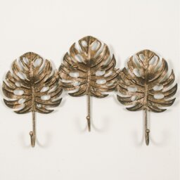 Ingiburgh Iron Wall 3 - Hook Wall Mounted Coat Rack