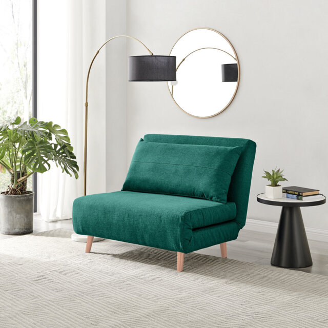 Berlyn Armchair and Single Futon - Luxury Modern Design